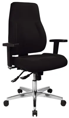 Produktbild von Topstar® BT290TW50 Bürodrehstuhl Big Star 20 - schwarz, mit Armlehnen