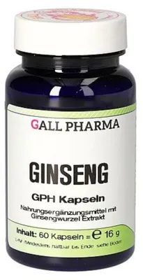 Image de GALL PHARMA Ginseng GPH gélules, 60 gélules