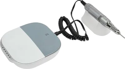 Produktbild von Nagelfräser - Elektrische Nagelfeile - 35.000 U/min - 30W Leistung - LCD-Touchscreen - EU-Stecker - Aluminiumlegierung - Weiß