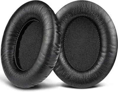 Image de Coussinets de rechange pour casque professionnel, en mousse à mémoire de forme et en cuir