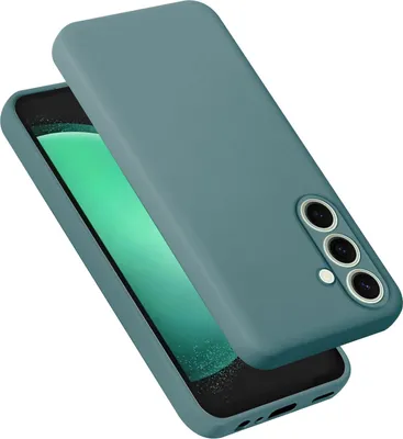 Produktbild von Cadorabo Hülle für Samsung Galaxy S24 FE Hülle Silikon Handyhülle Case aus flüssigem Silikon, Kratzfeste und stoßfeste Schutzhülle für Samsung Galaxy S24 FE