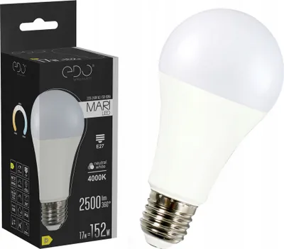 Produktbild von Glühbirne MARI B LED 17W NW E27 4000K 2500lm 220-240V EDO777505 EDO