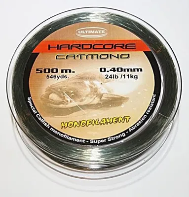 Produktbild von Ultimate Hardcore Catfish Cat Mono 0,40mm 500m 11kg Wallerschnur