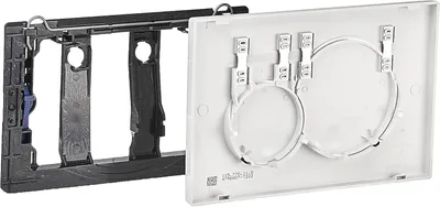 Produktbild von Geberit 115770115 Sigma01 Betätigungsplatte, Kunststoff, geeignet für 2-Mengen-Spülung, 1 Stück
