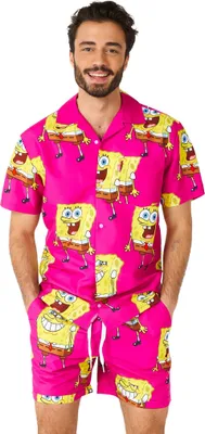 Produktbild von OppoSuits Sommerset Herren SpongeBob Rosa L