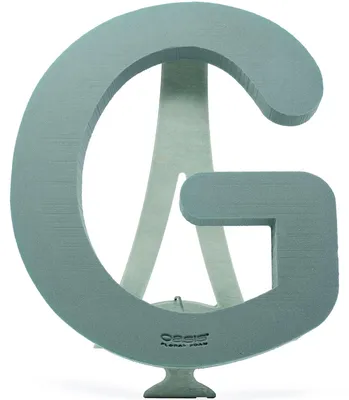 Produktbild von OASIS Steckschaum BIOLINE Buchstabe G 37cm Steckmasse Steckschwamm