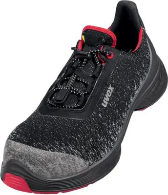 Produktbild von uvex 1 G2 Sicherheitsschuh Halbschuhe S1, schwarz/rot schwarz/rot 37