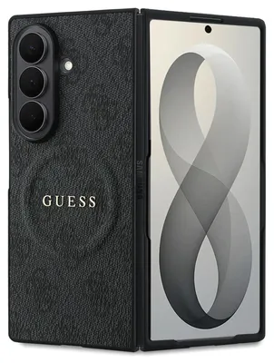 Obrázok produktu pre Guess magnetický kryt zPolyuretánkože 4G pre Samsung Galaxy Z Fold 8 Ultra, čierny (57983131980)