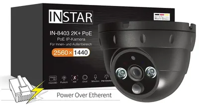 Immagine prodotto di INSTAR IN-8403 2K+ POE sw 14081 LAN IP Überwachungskamera 2560 x 1440 Pixel (14081)