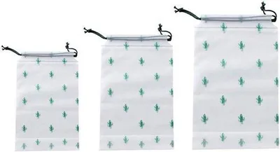 Productafbeelding van Reis Make-up Tassen - Cosmetica Organizers - Snelle Inpak Sortering - Transparant Waterdicht Materiaal - 3 Stuks Set - Transparant