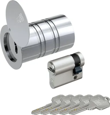 Produktbild von BASI - Rohrtresor mit Profil-Halbzylinder - SET - RT 103-S - VB2140-0005