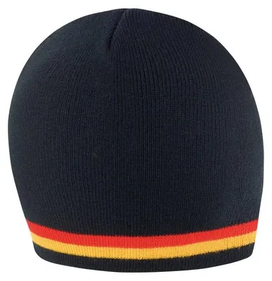 Obrázek produktu pro Result Winter Essentials – čepice „National“ pro muže/ženy Uni LT921 (jednotná velikost) (černá/červená/zlatá)