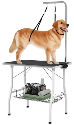 Produktbild von PawHut Hundepflegetisch, Trimmtisch für Hunde, Schertisch