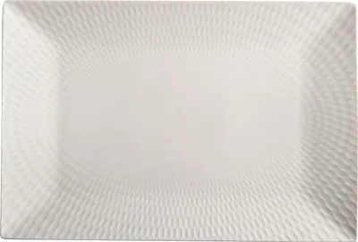 Produktbild von DIAMONDS Platte 36 x 25 cm, Porzellan, in Geschenkbox