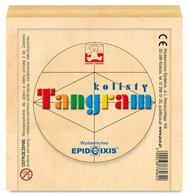 Produktbild von EPIDEIXIS Tangram Kolisty: Układanka logiczna dla dzieci