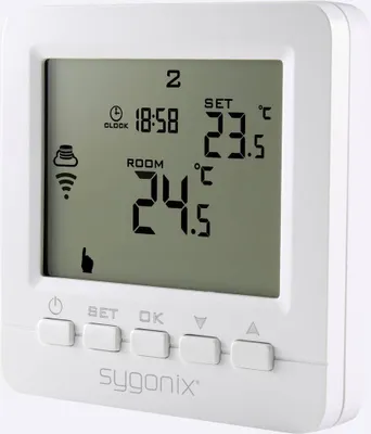 Produktbild von Sygonix SY-4500820 Funk-Raumthermostat Unterputz Wochenprogramm 1 St.