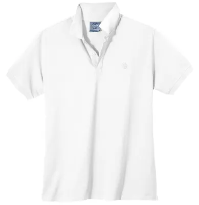 Produktbild von Ahorn Sportswear Basic Poloshirt Übergröße weiß
