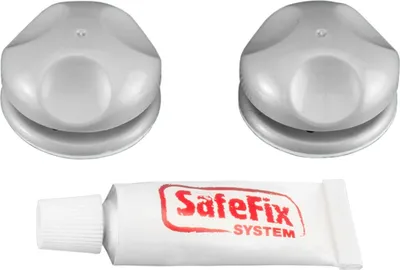 Produktbild von 2er Set Haken Wandhaken Klebehaken Küchenhaken Haken ohne Bohren