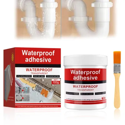 Zdjęcie produktu dla Wodoodporny uszczelniacz - 100 g - Do użytku w toaletach, łazienkach i na ścianach