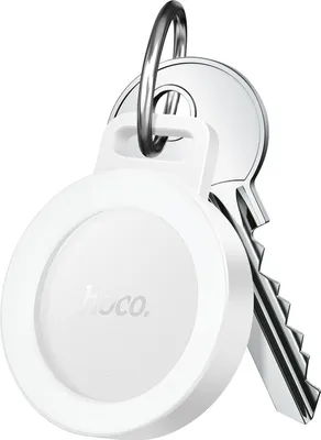 Immagine prodotto di Localizzatore compatibile con Apple Find My e Google Find My Device Hoco E101 bianco