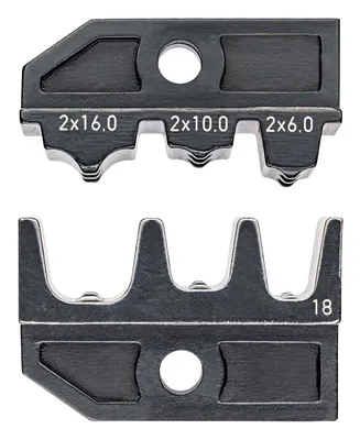 Produktbild von KNIPEX Crimpeinsatz Twin-Aderendhuelsen