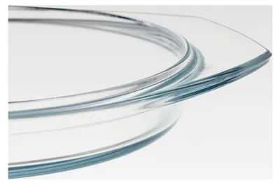 Produktbild von Servierschale, Glas, Transparent, 18,2 x 18,2 x 9,3 cm