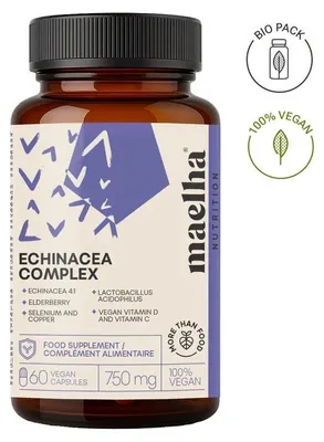 Obrázek produktu pro Maelha Nutrition, komplexní přípravek s echinaceou, 60 kapslí