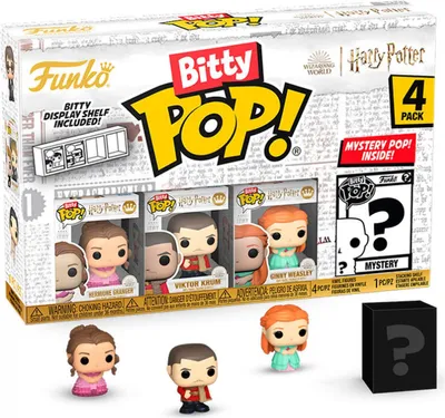 Obrázek produktu pro Harry Potter a Ohnivý pohár Bitty POP! vinylové figurky 4-pack Hermiona 2,5 cm