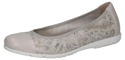 Produktbild von CAPRICE Ballerina Leder weiß G-Weite