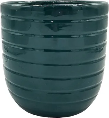 Immagine prodotto di Vaso di fiori in pietra - Verde - 10 x 10 cm