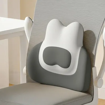 Obrázok produktu pre Ergonomická bedrová opierka z viskoelastickej peny – podpora pre sedadlá automobilov a kancelárskych stoličiek
