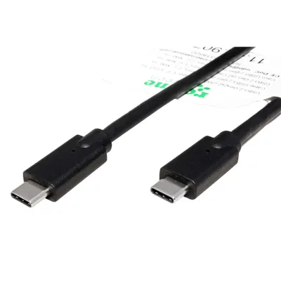Obrázek produktu pro ROLINE 11449073, 2 m, USB C, USB C, USB 3.2 Gen 2x2, 20 Gbit/s, Černá