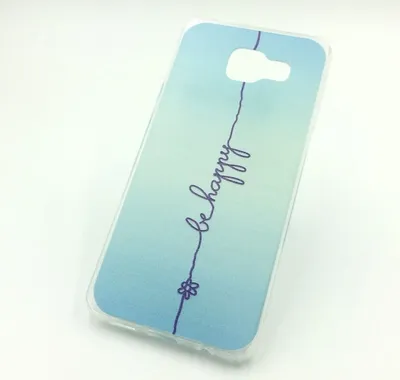 Produktbild von Handyhülle Schutzhülle für Samsung Galaxy A3 (2016) Case Cover Bumper Etuis Silikon Blau