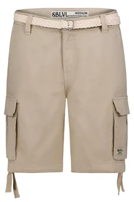 Produktbild von Sublevel Cargo-Bermuda Shorts mit Flechtgürtel Größe: L