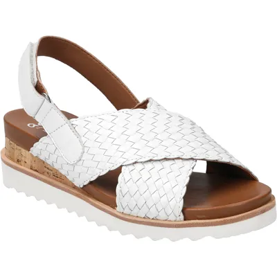 Produktbild von Ara Sandalette 28206-16 VALENCIA, gelocht/geflochten, Weiß, Damen