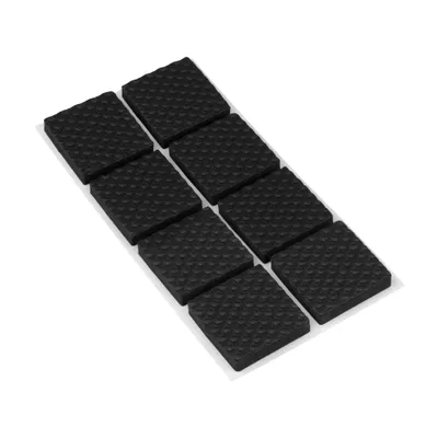 Obrázek produktu pro Podložka EVA 25x25 mm samolepicí černá 8 ks