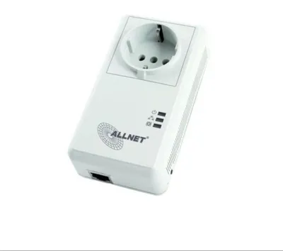 Productafbeelding van ALLNET ALL3075v3, 200-250V, 16A, Stroom, 802.11b, 802.11g, 802.11n, Wit, 6,8 cm