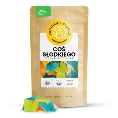 Zdjęcie produktu dla Coś Słodkiego: Żelki Motylki 250 g