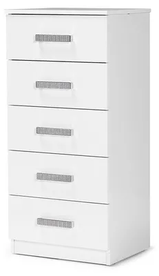 Immagine prodotto di Cassettiera Armadio in legno Armadio a 2 ante scorrevoli Legno Bianco, Immagine generata dall'IA