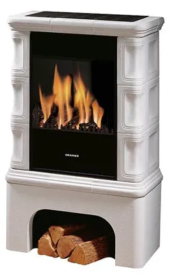 Produktbild von Oranier | Gaskaminofen | Elba | 5 kW | Erdgas | Ahornweiß