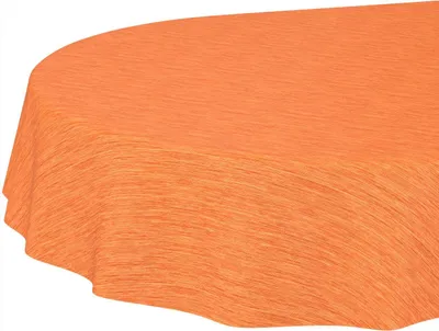 Produktbild von Tischdecke Wachstuch Einfarbig Rot Robust Wasserabweisend Oval Breite 140 cm Länge 200 cm