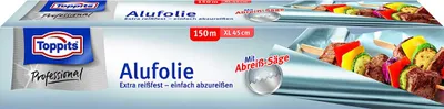 Produktbild von Toppits Kraft Alufolie extrabreit Großrolle XL mit Abreiß Säge