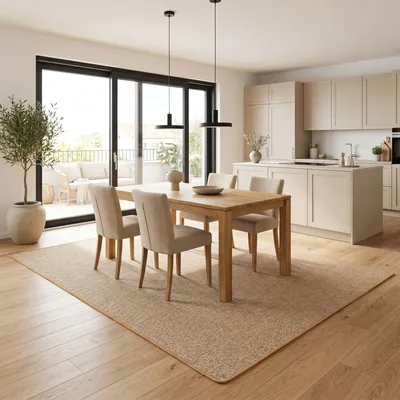 Produktbild von Natur Sisal-Optik Teppich Taff Nuss, Größe:200x250 cm