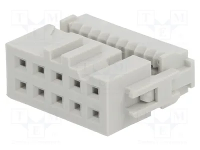 Produktbild von 2x Stecker ohne Kabelzugentlastung PIN: 10 weiblich 71600-110LF -Steckverbinder