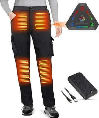 Produktbild von FERNIDA Damen-Wärmehose, 5V, Größe L
