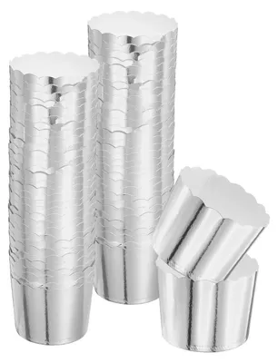 50 Cupcake-Einsätze aus Papier, 6,7 cm, für Hochzeit & Party