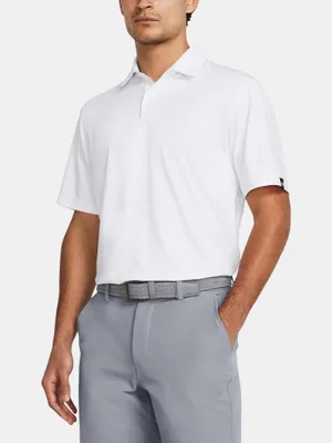 Image de T-shirt pour homme Under Armour Ua T2G Polo Lb-Wht 1383255-100__XXL