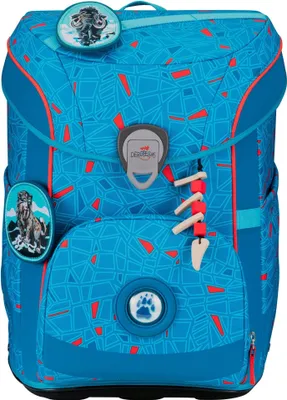 Produktbild von DerDieDas ErgoFlex Easy Superflash Blue Ice Schulranzenset 5-teilig
