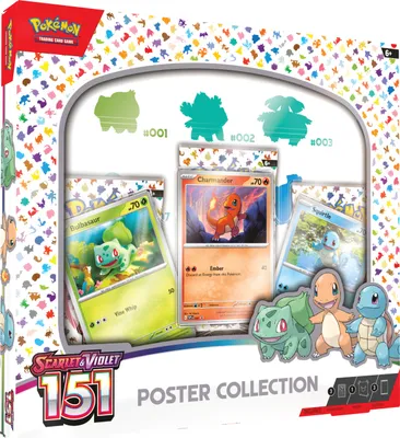 Produktbild von TCG Scarlet And Violet 151 Poster Collection Englisch