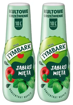Produktbild von Tymbark Apfel-Minze Sirup 500 ml, Getränkesirup, 2 Stück